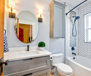 Bathroom Bathtub Cabinet Sample from Interior Studio Ace