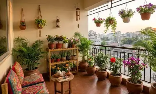 Balcony garden