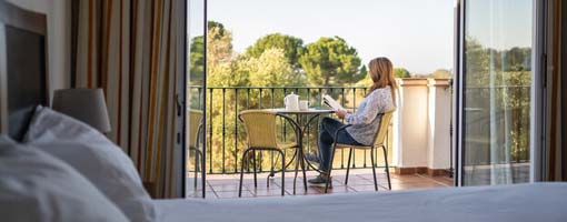 Balcony in Reading Room