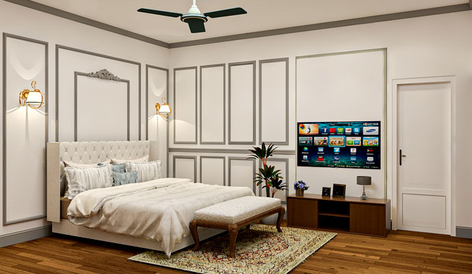 Simple Bedroom Decoration In Bangladesh