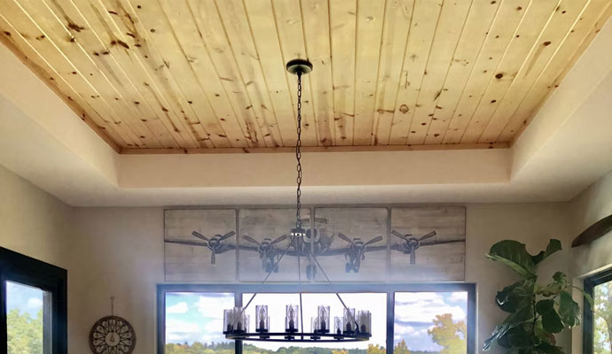 Use Wood For Your Ceiling