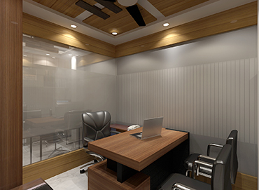 CEO Desk Design for Corporate Office of Izme