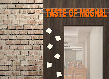 Taste of Moghal Interior Design by Interior Studio ace Front View