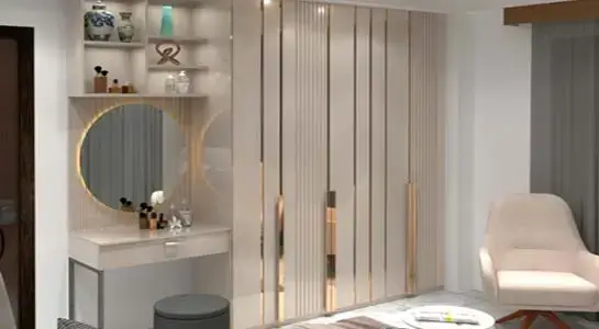 Custom dressing table design