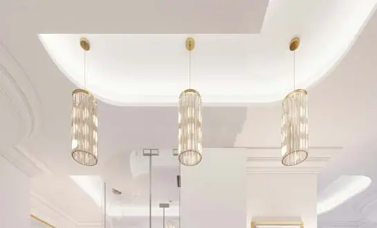 Custom gypsum false ceiling