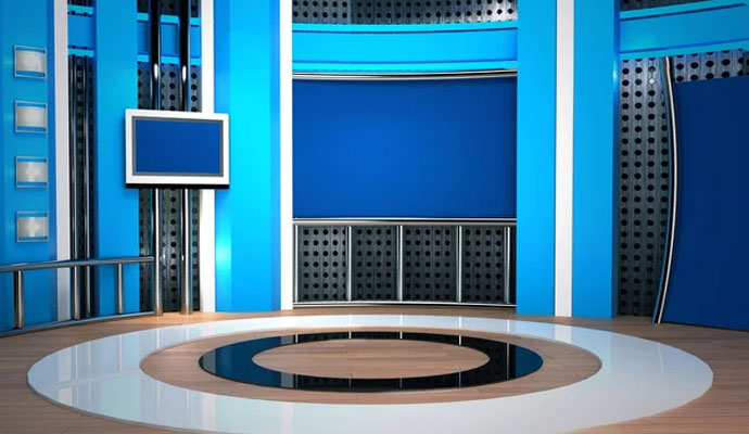 Eye-Catchy Newsroom Interior Design in Dhaka, Bangladesh