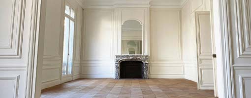 Fireplace in Reading Room