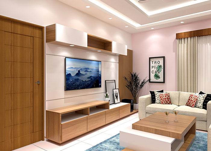 Drawing Room Interior  Best Interior Design Architectural Plan  Hire A  Make My House Expert
