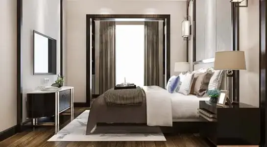 Guest room interior design