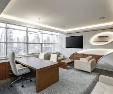 CEO Desk Design Sample by Interior Studio Ace