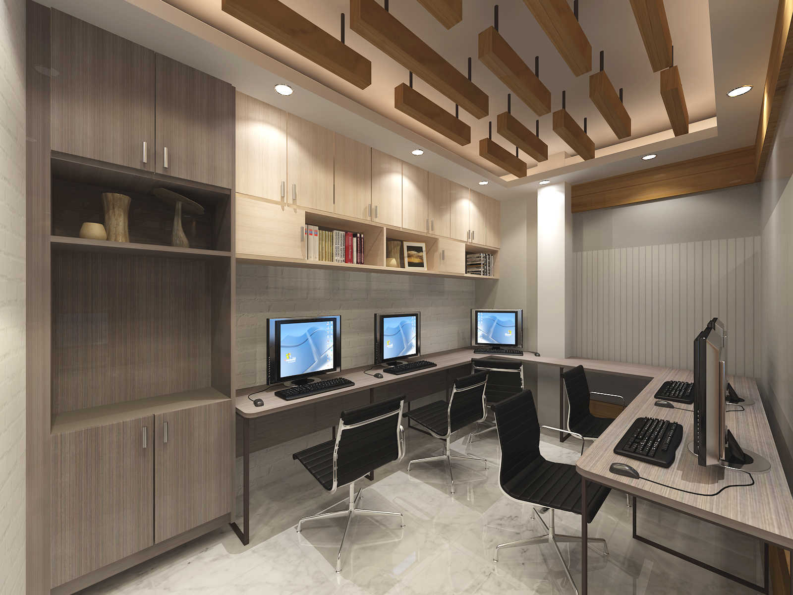 Corporate office interior design at Izme in Rampura