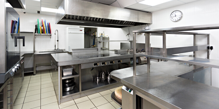 Kitchen interior design for hotels and restaurants in Bangladesh