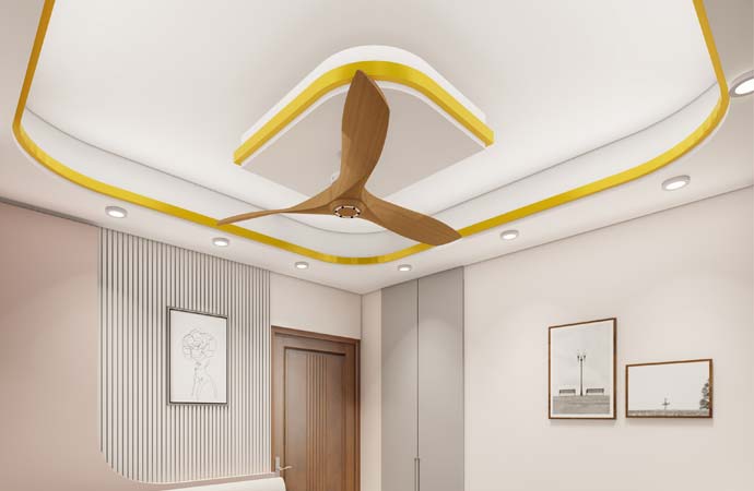 Modern Gypsum ceiling design in Bangladesh