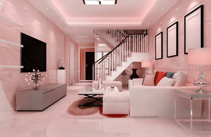 Residential spaces for Interior Design