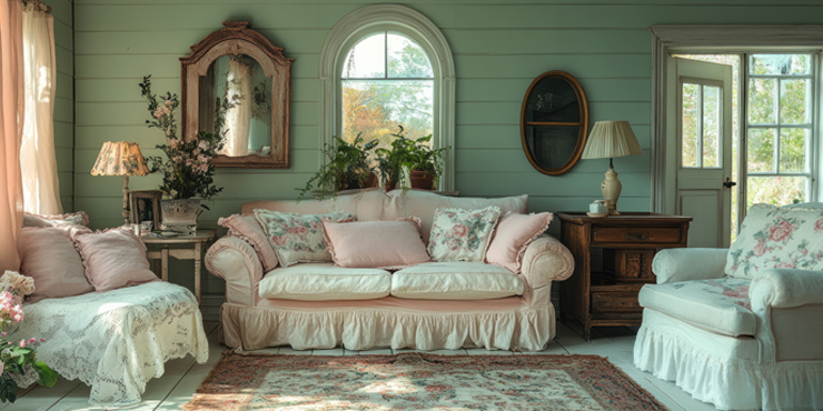 Shabby chic interior design style in Bangladesh