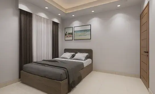 Small bedroom false ceiling design