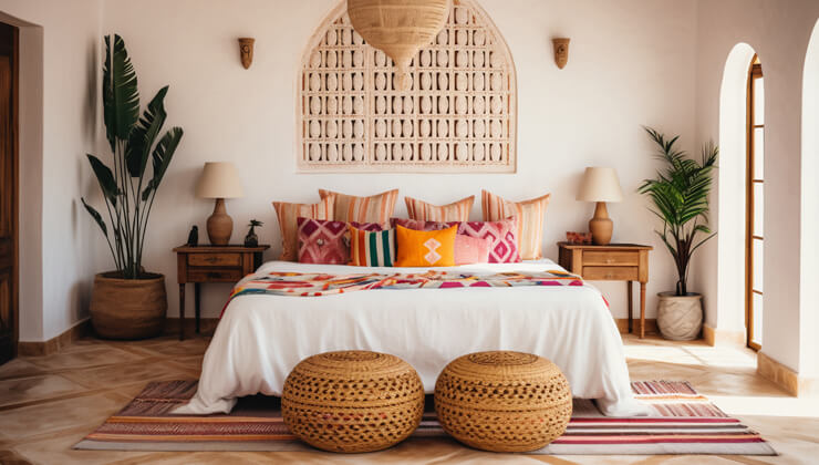Traditional interior design style in Bangladesh
