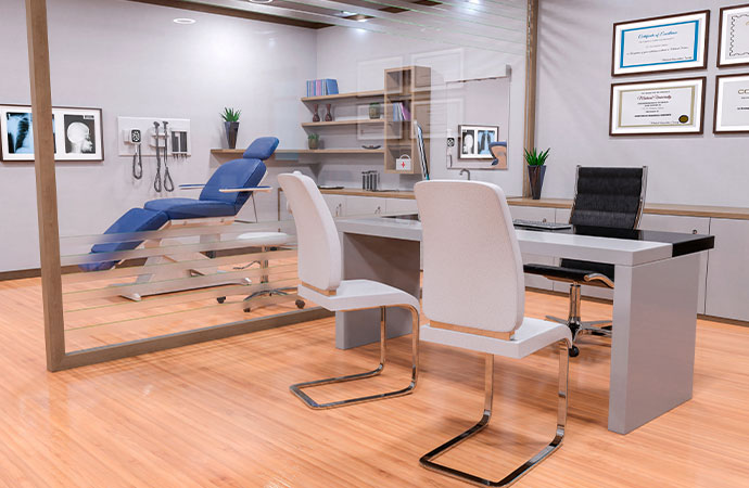 Well-Furnished Doctors Chamber Design